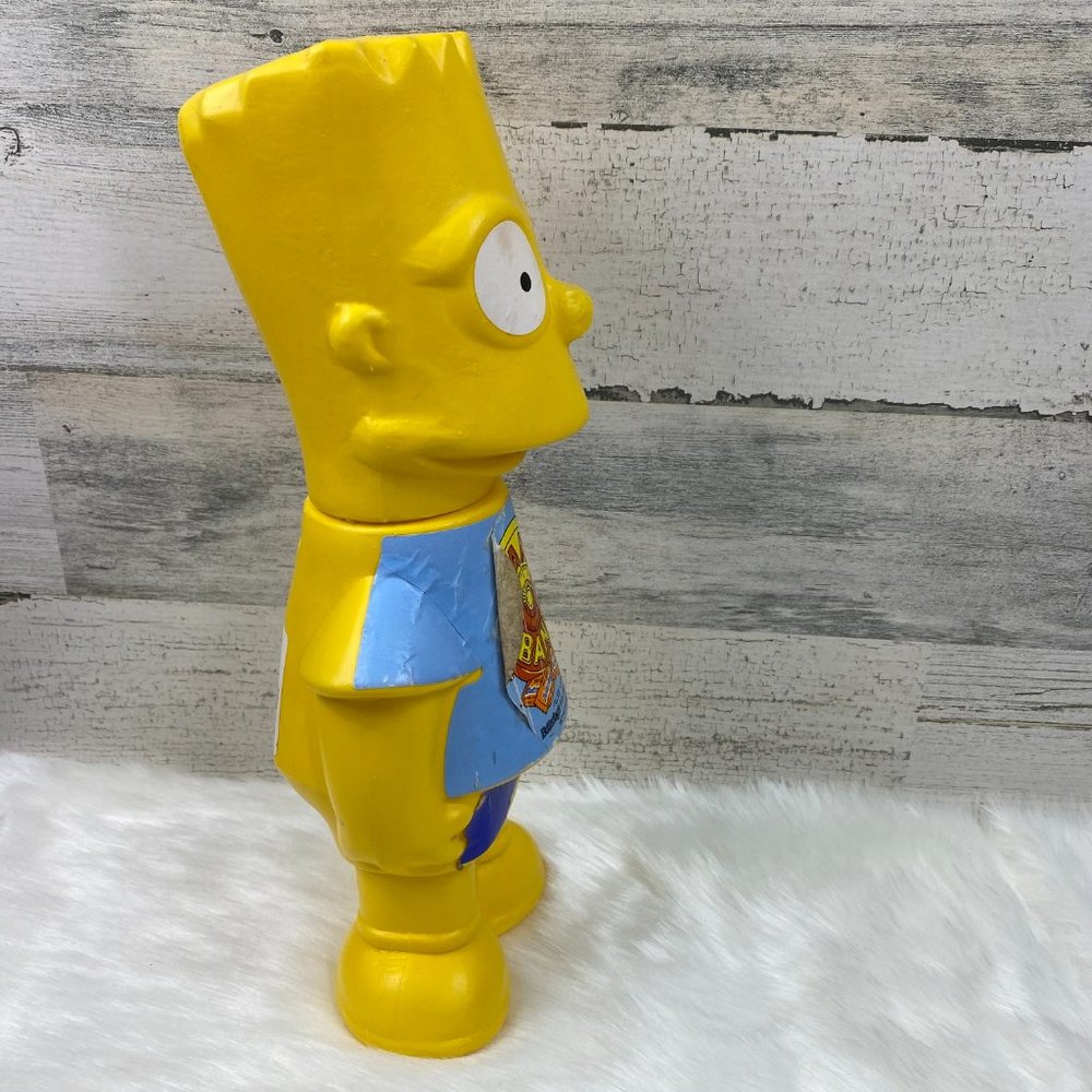 Vintage Butterfinger Plastic Bart Bank 1990 12.5" - Picture 7 of 13